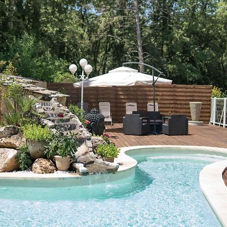 mas des sentes Nans-les-Pins Exterior foto