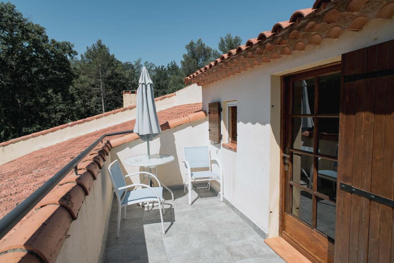 mas des sentes Nans-les-Pins Exterior foto