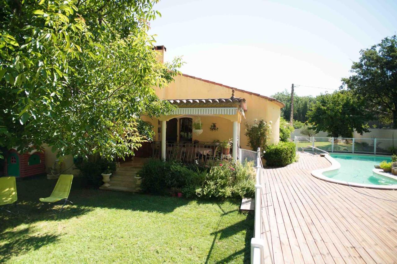 mas des sentes Nans-les-Pins Exterior foto